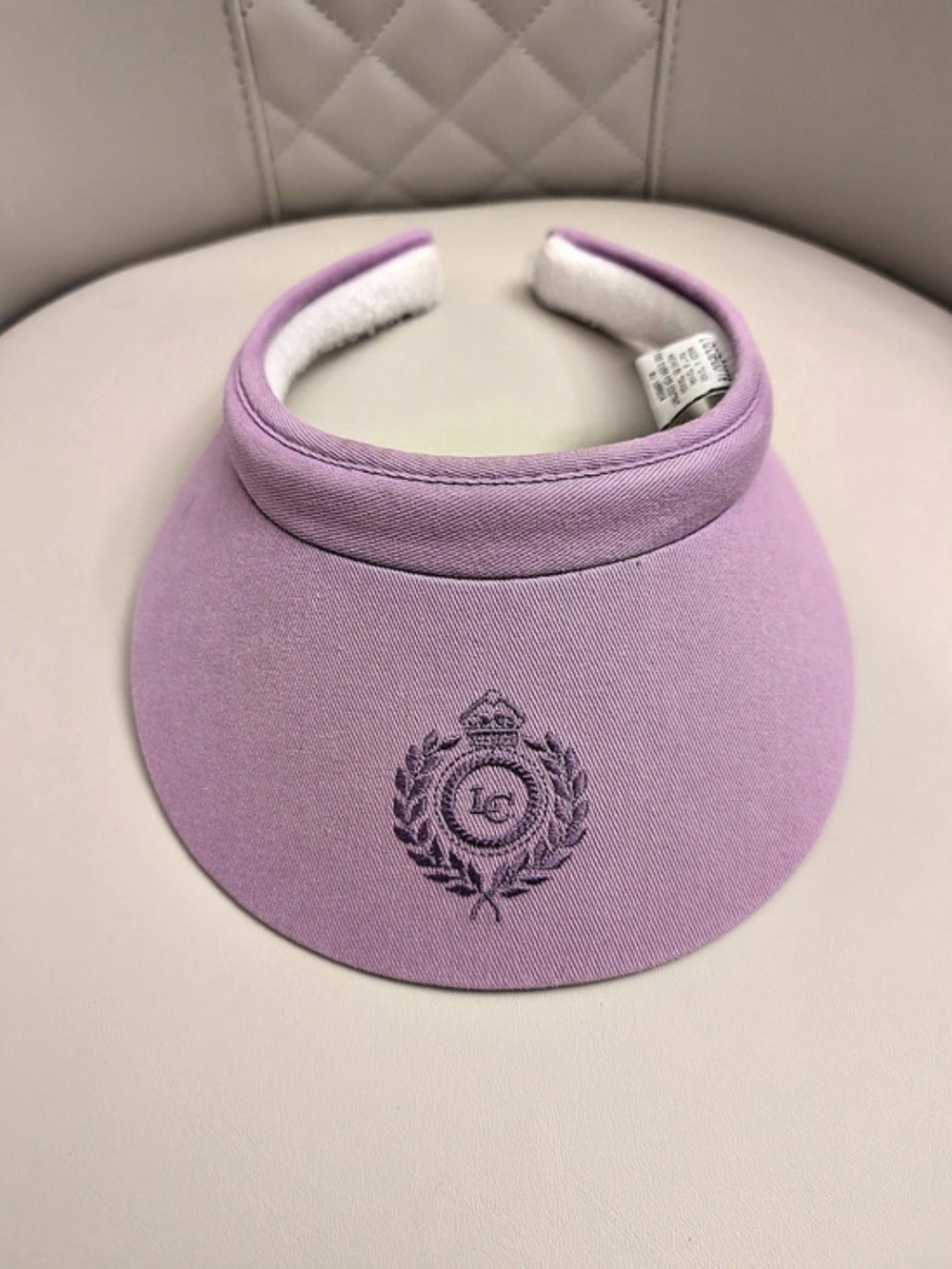Liz Claiborne Purple Tennis Visor